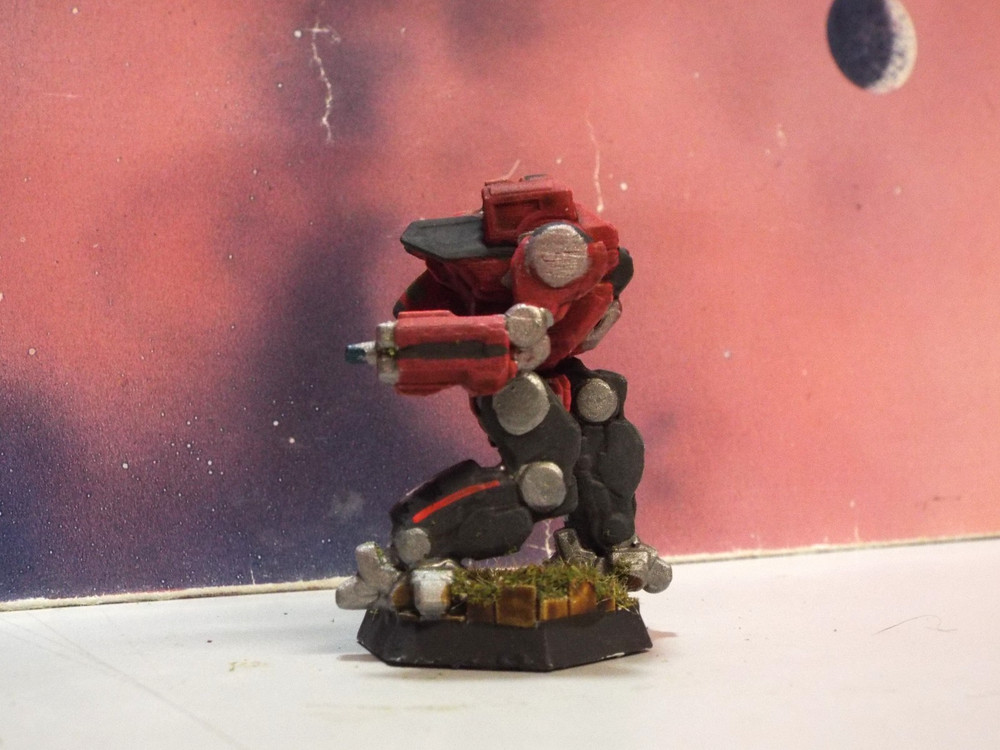 BATTLETECH WARHAWK MECH [KELL HOUNDS] (3D RESIN, PAINTED)