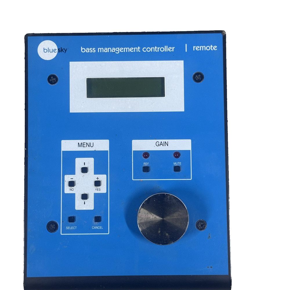 BlueSky Bass Management Controller Remote Blue Sky Remote Only