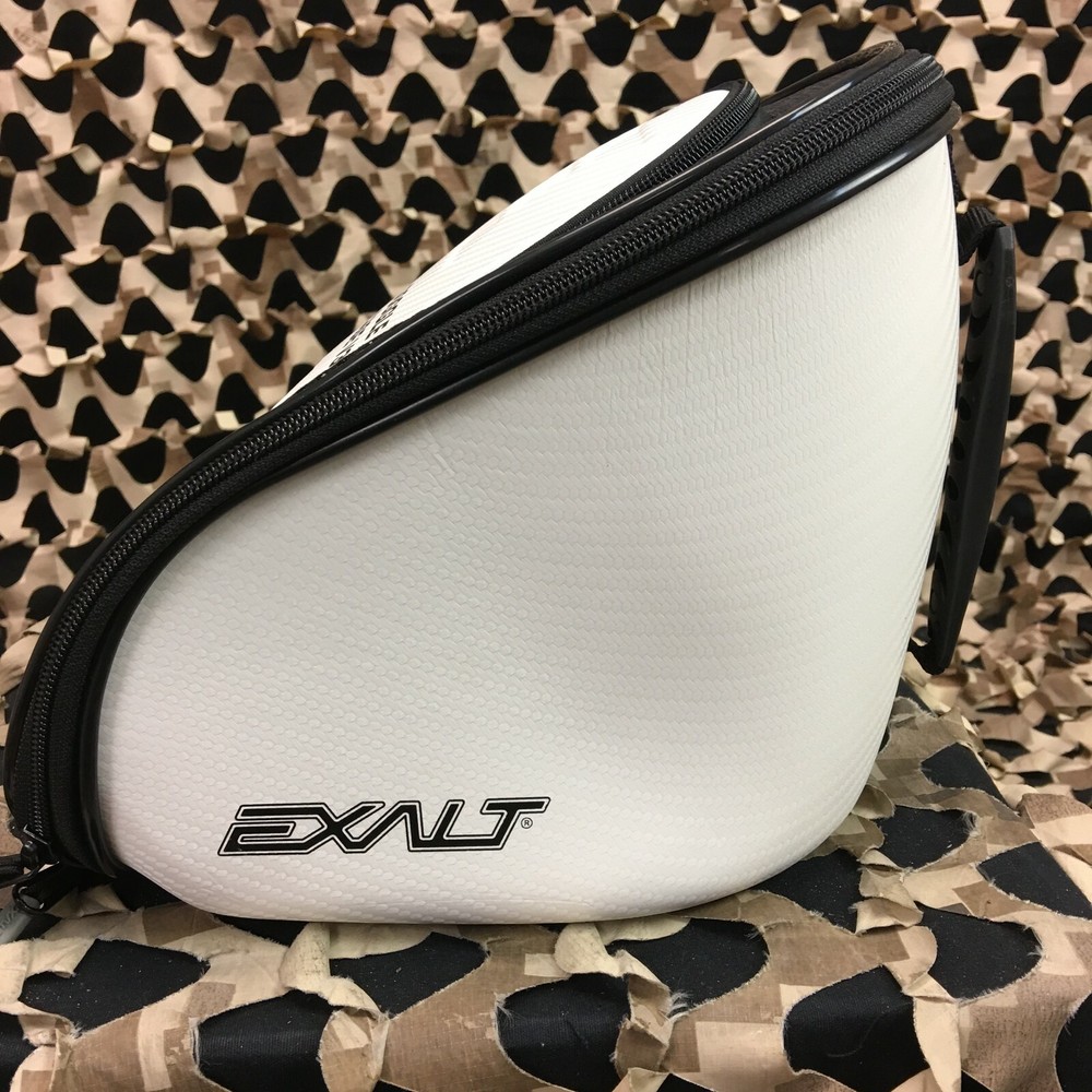 NEW Exalt V3 Universal Carbon Goggle Case - White/Grey