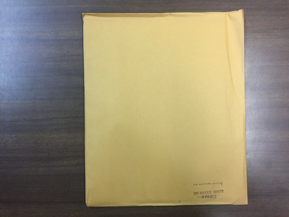 100 Crystal Clear Acetate Interleaves for Harris Stamp Albums (Interleaving)