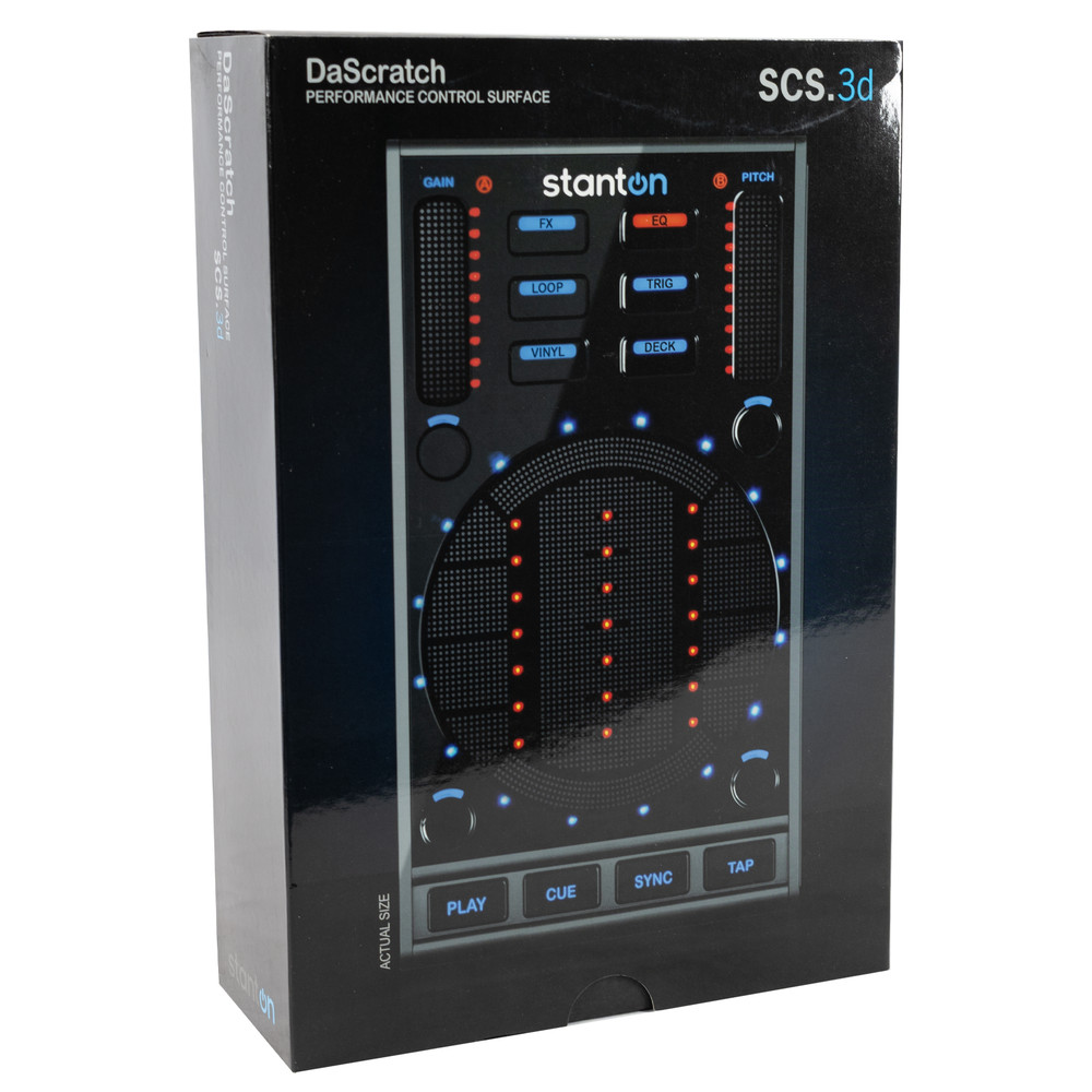 Stanton SCS.3d DaScratch DJ MIDI Controller w/ Multi-Touch Interface & USB Hub