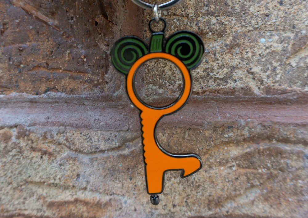 Pumpkin Touchless Door Opener With Stylus