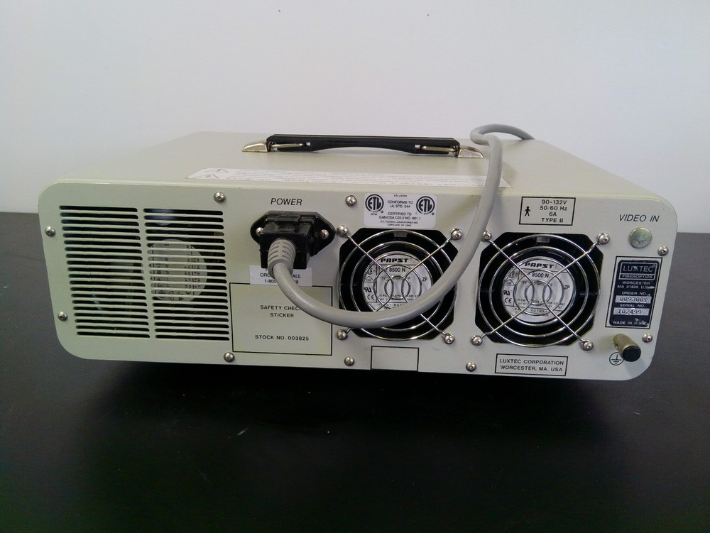 Luxtec Xenon Series 9000 Model 9300 Light Source w/ Light Cables