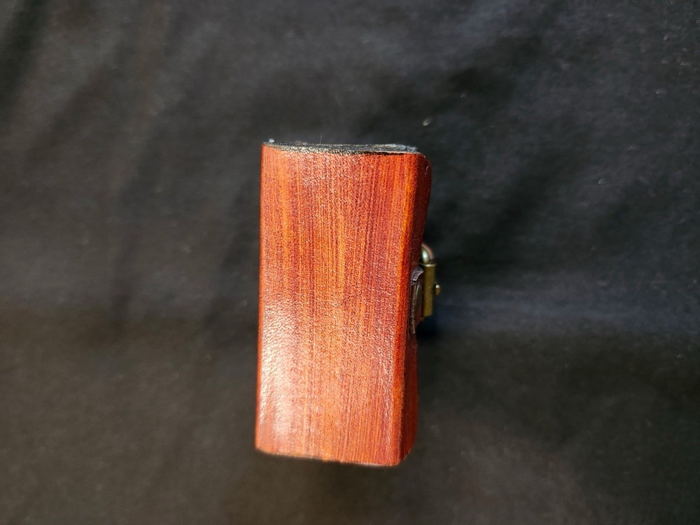 Brass Compass With 2 1/2 X 2 1/2” Leather Case