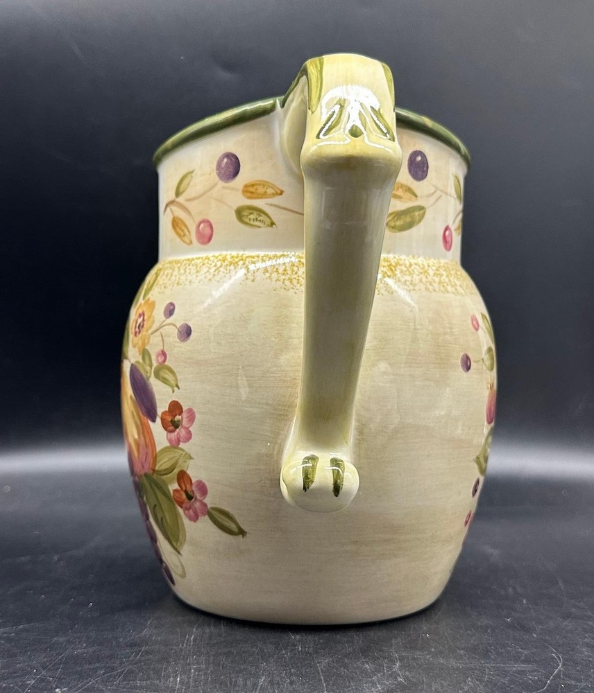 Certified International La Toscana 72oz Ceramic Pitcher