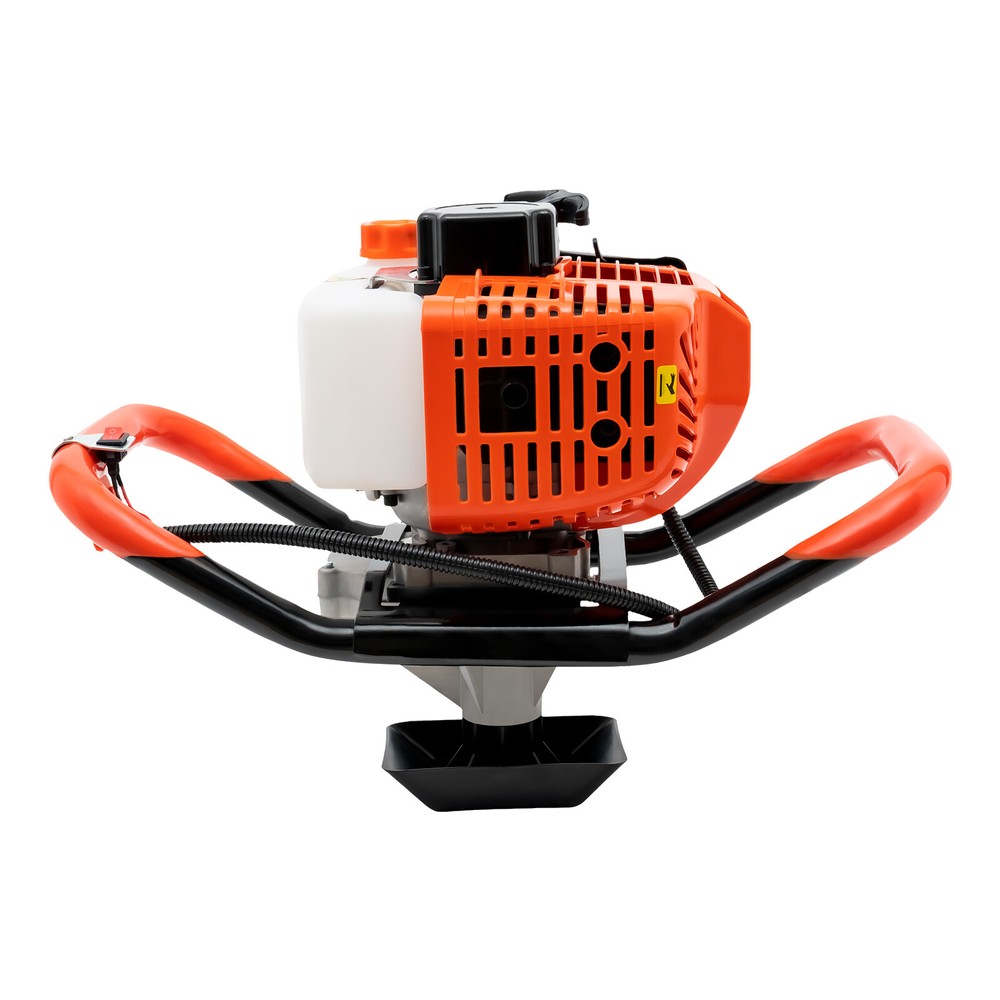 2-Stroke 52CC Gas Powered Earth Auger One Man Post Hole Digger Machine&Bit Lock