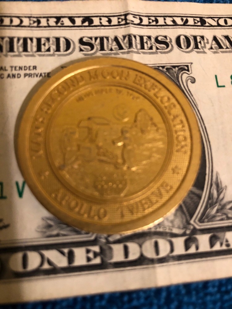 Apollo 12  Apollo Twelve Man’s Second Moon Exploration Challenge Coin