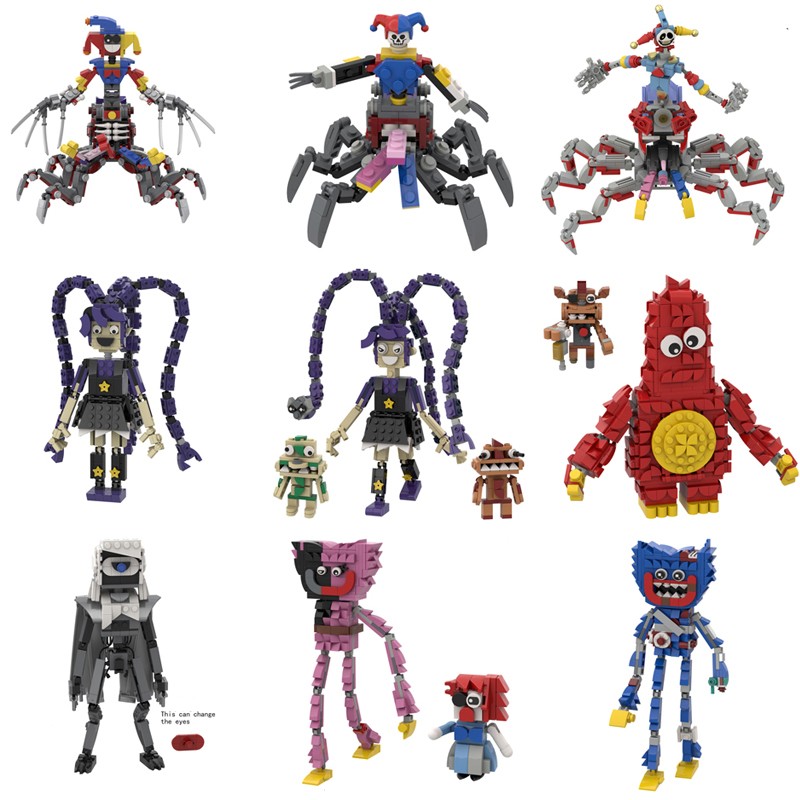 Poppy Playtime Building Block Lily Lovebraid Prototype 1006 Action Figure Toys