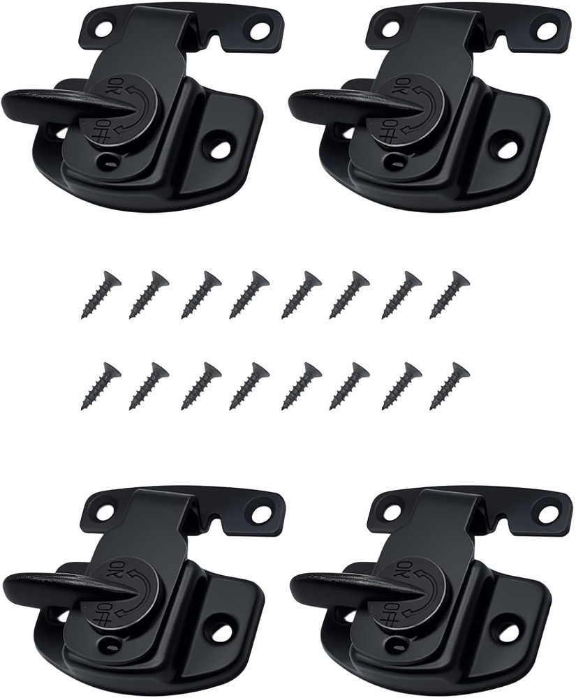 FDXGYH 4 Pack Dining Table Lock Heavy Duty Align-N-Lock Table Locks Leaf Buckle