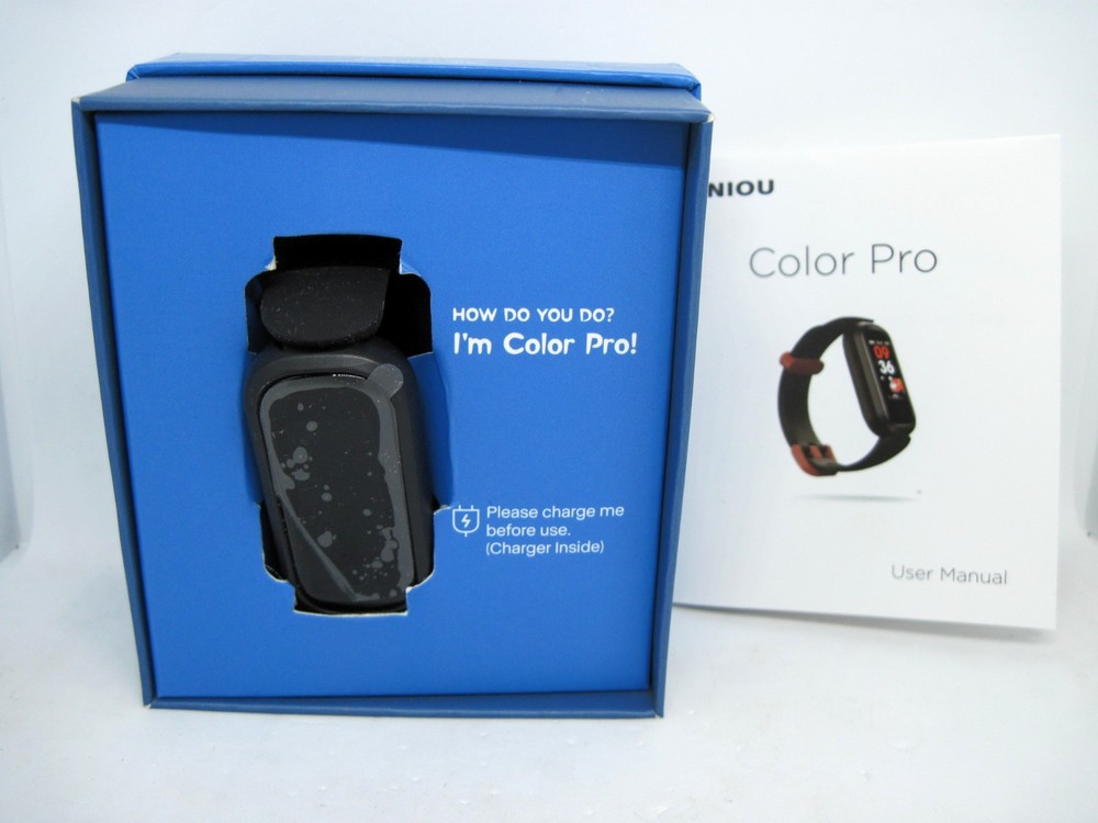 ONIOU Activity Tracker Watch For Kids 6+ Black