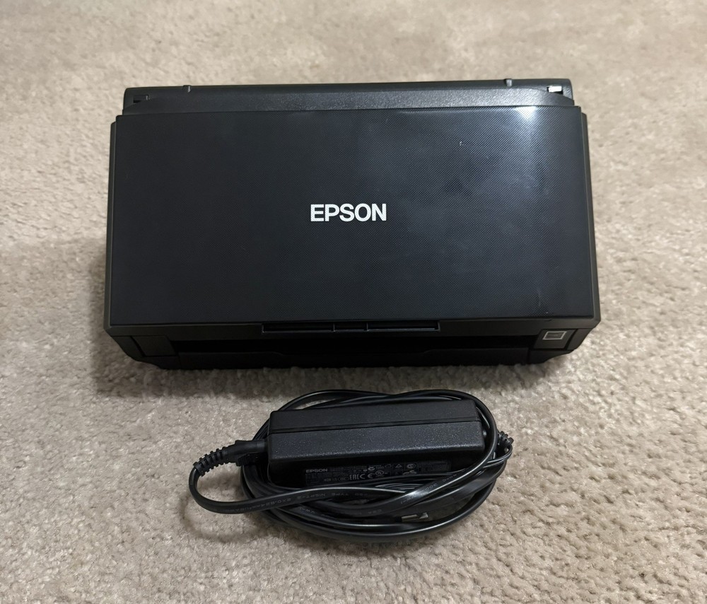Epson Workforce DS-510 BLK Color Document Scanner w/Power Cord