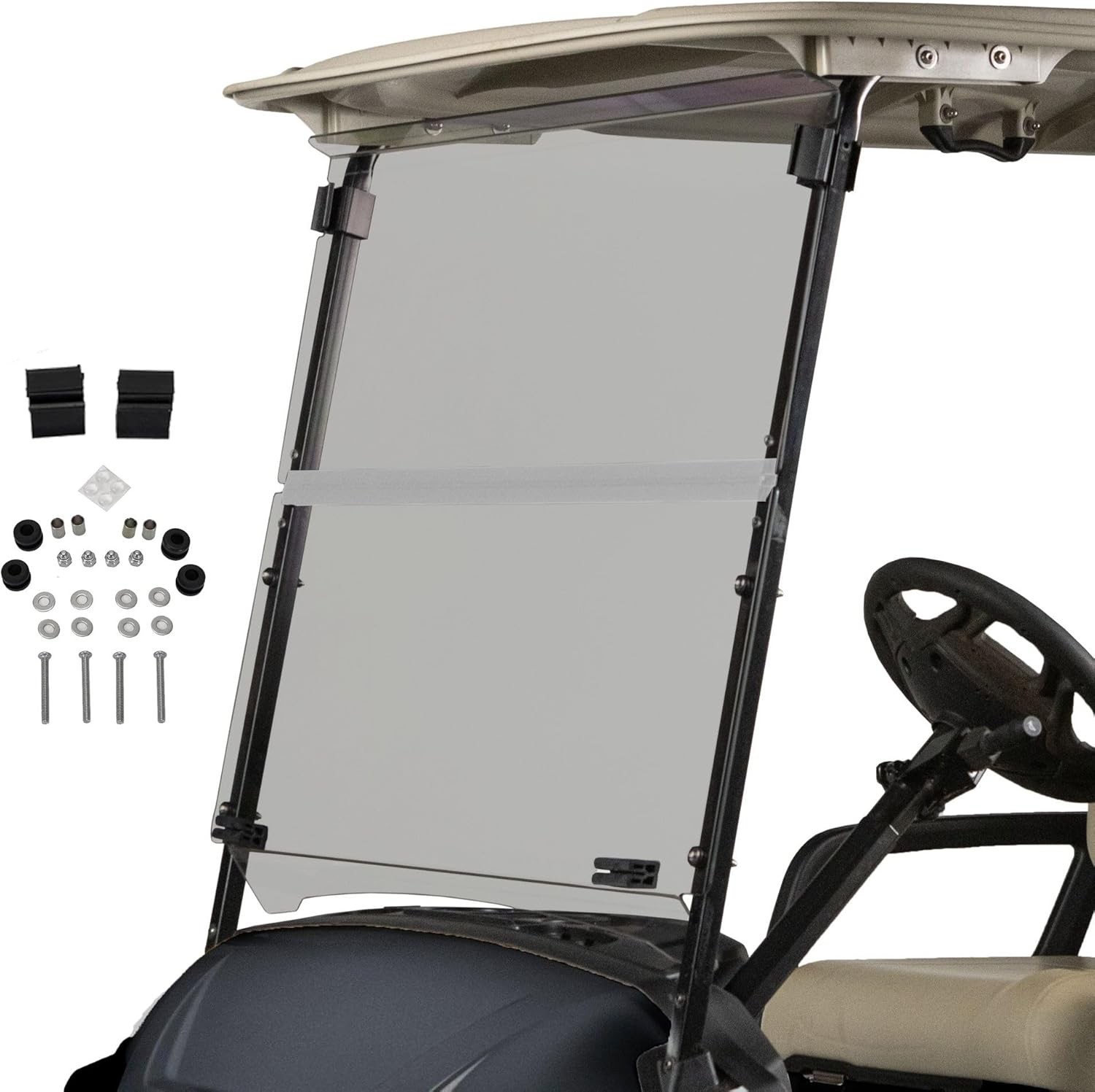 ProFX Golf Cart Windshield for Yamaha Drive2 (17-Up) - Tinted