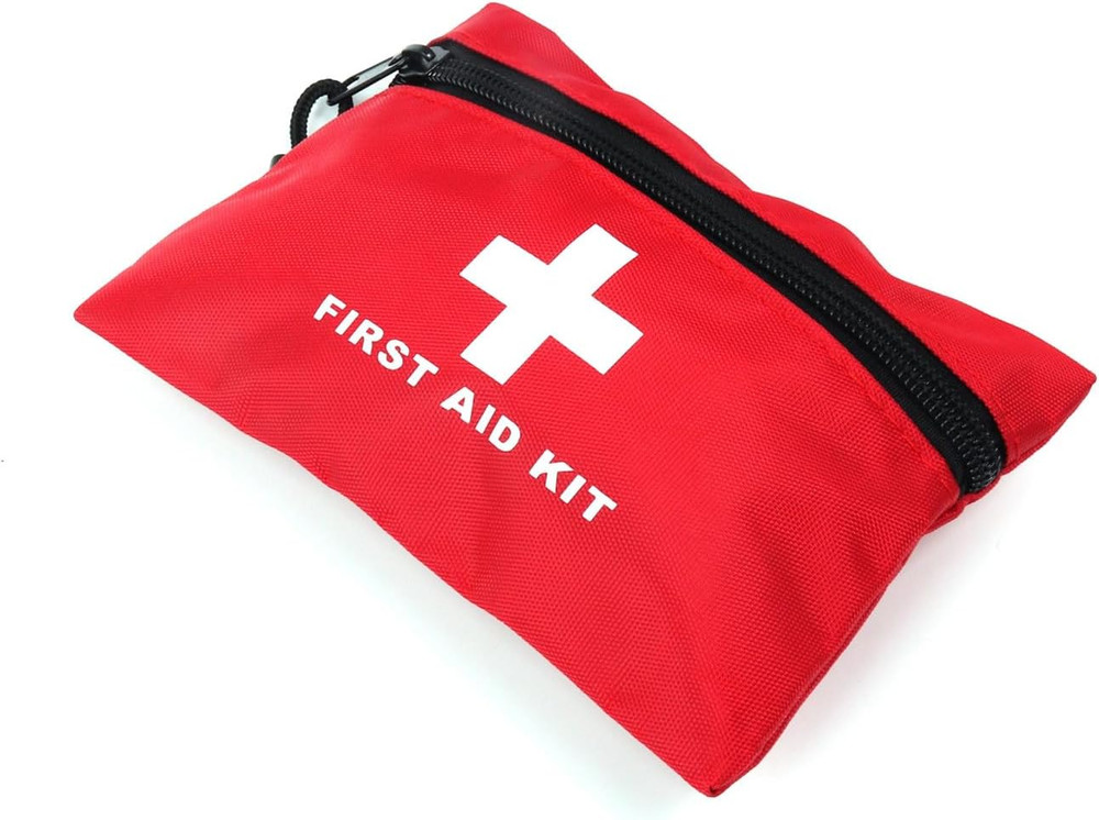Red First Aid Bag Empty First Aid Kit Empty Waterproof First Aid Pouch Small Min