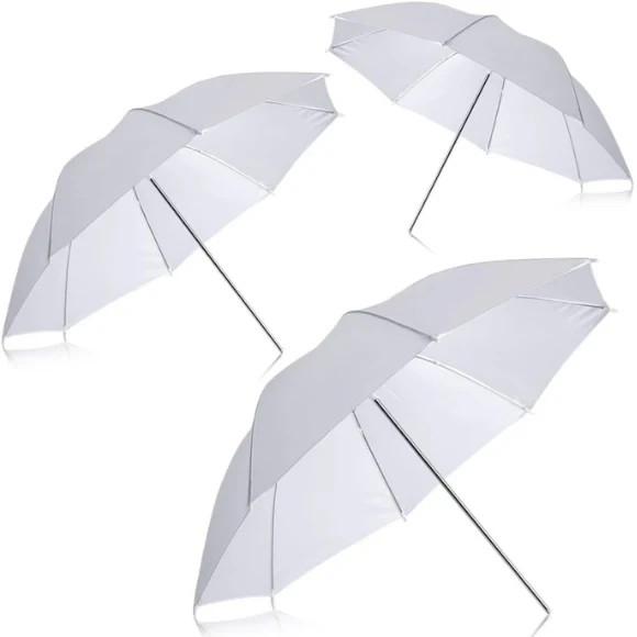 33" 83cm Studio Lighting Reflective Studio Flash Translucent White Soft Umbrella