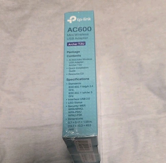 NEW TP-Link Archer T2U AC600 Mini Wireless USB Adapter - Fast Shipping