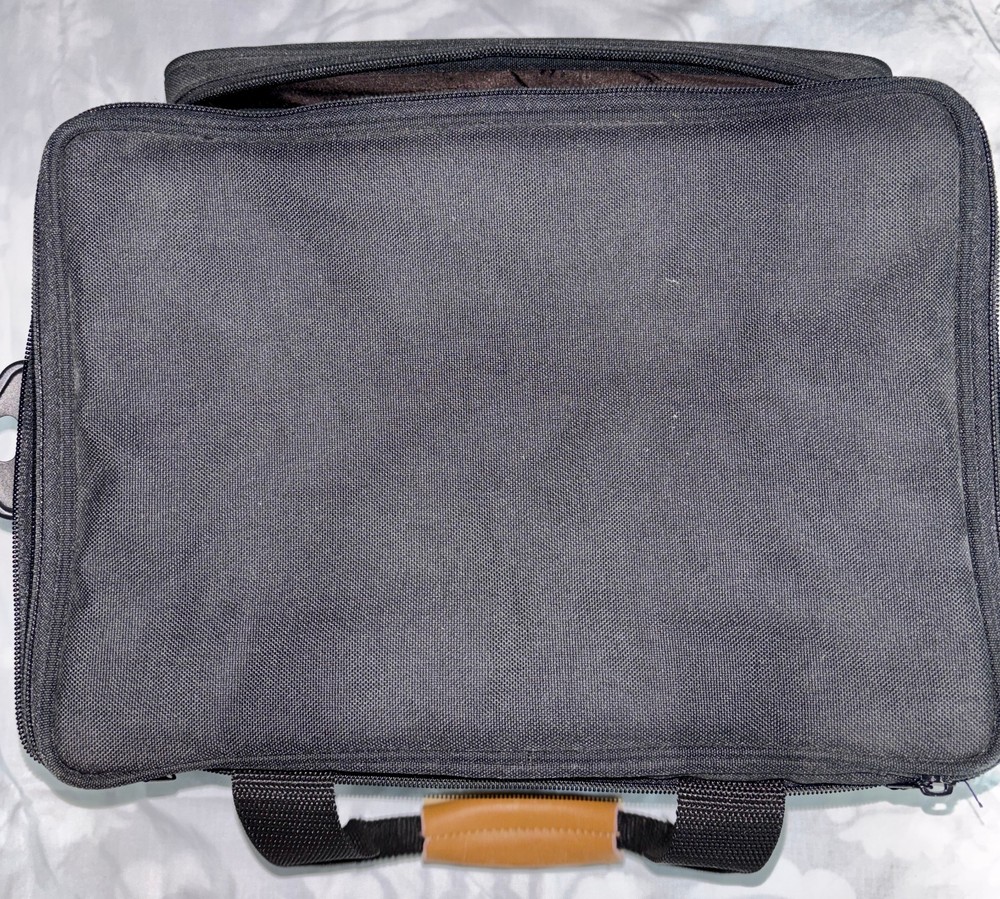 Waller Pilot Flight Bag, Black, Excellent Condition