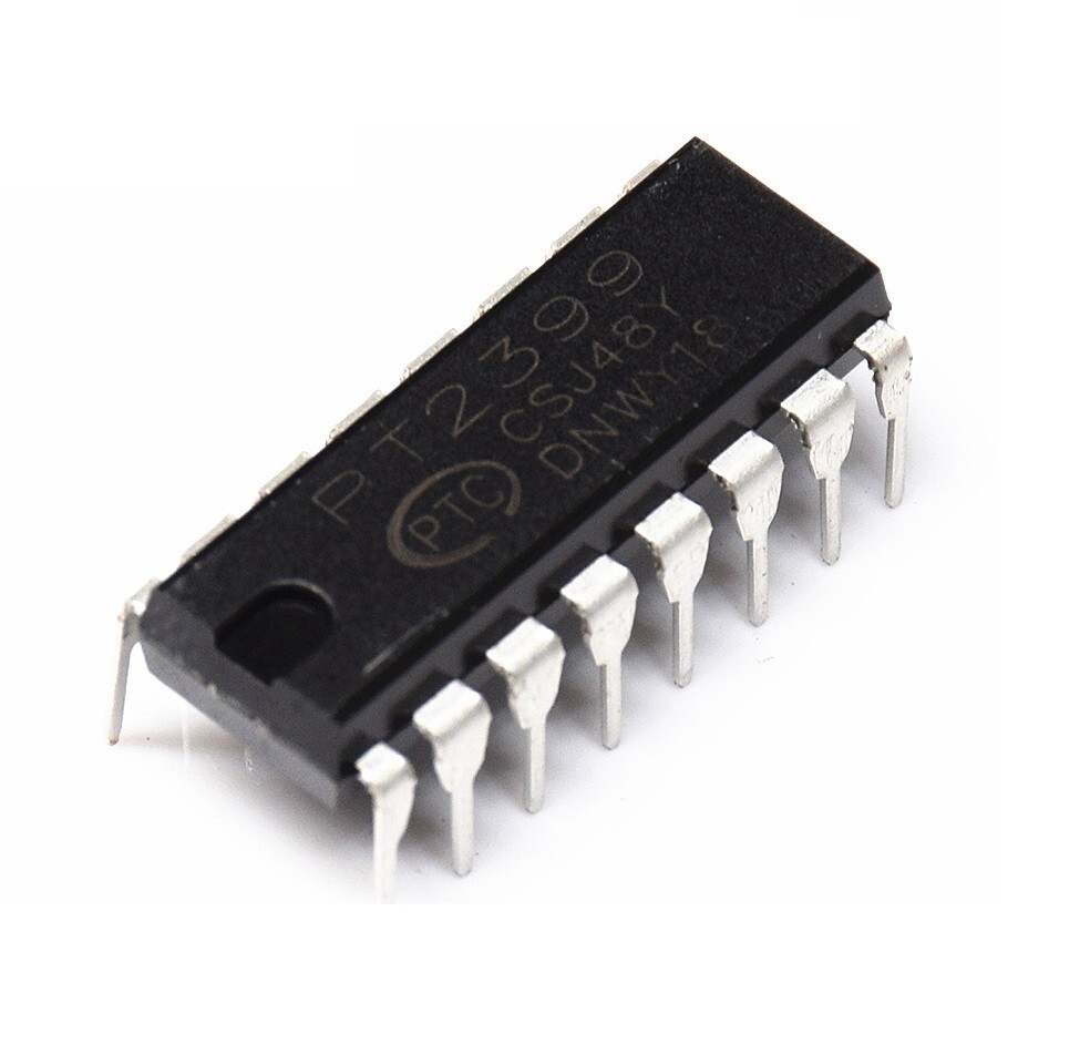 5PCS PT2399 DIP-16 Audio Digital Reverb Processing Circuit Chip IC YL