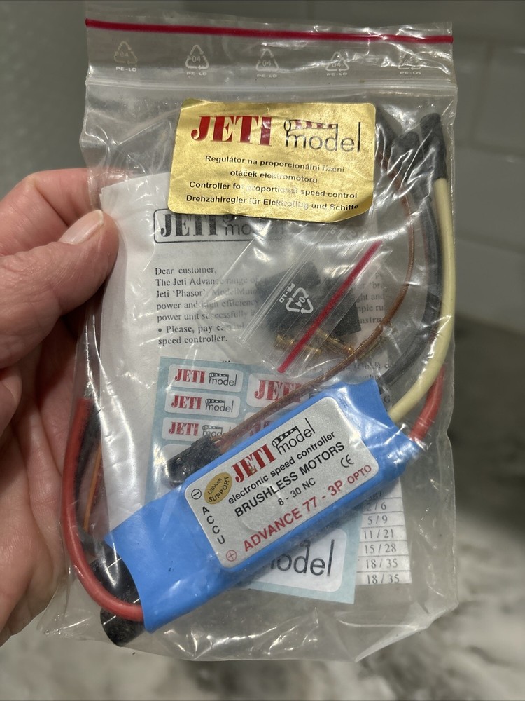 Jeti Model Advance 30 Plus ESC New Open Box