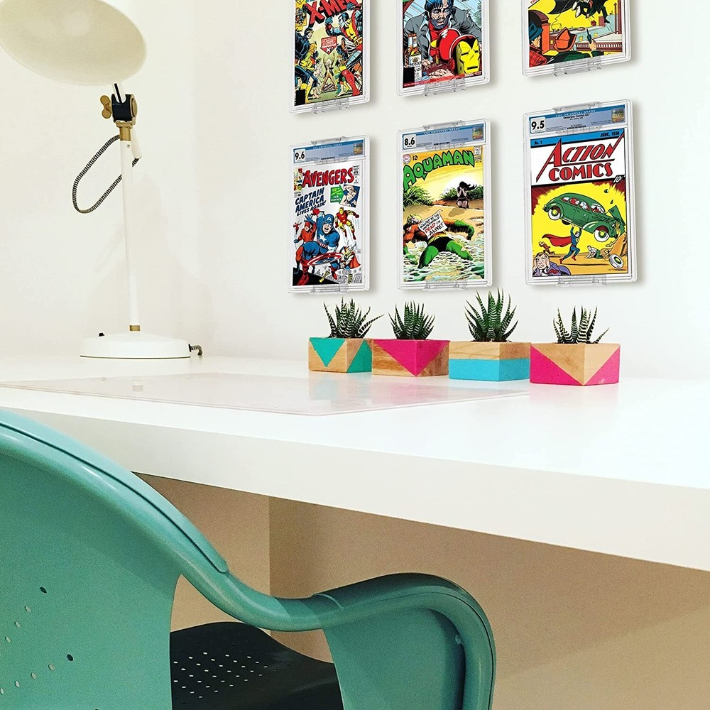 Comic Book Display Shelf Slab Wall Mount Kit