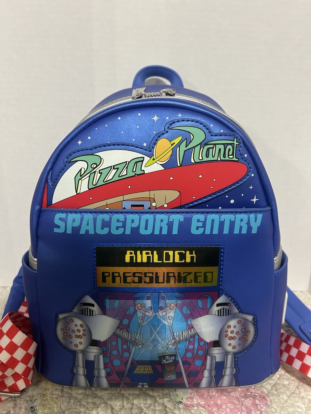 *NEW* Toy Story Pizza Planet Space Entry Mini Backpack Loungefly