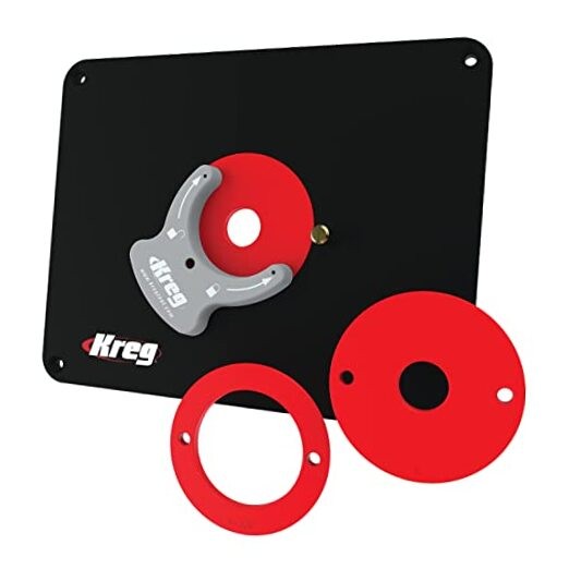 Kreg Precision Router Table Insert Plate - Predrilled for Porter Cable 690 890