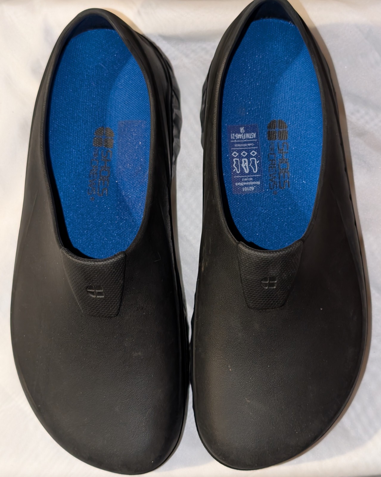 Shoes for Crews Black Slip Resistant Küchen Clog Lightweight Men's Size 11