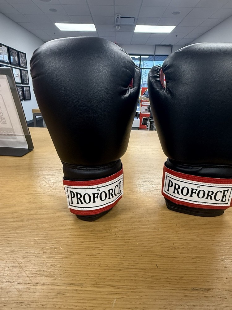 ProForce Boxing/Cardio/Kickboxing Fighter Gloves w/ Hook & Loop Wrist Wrap