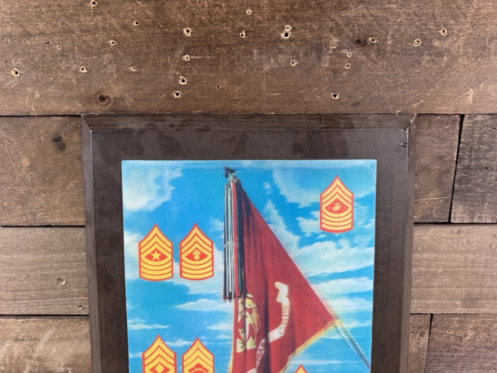 Vintage Sergeants Major Symposium-76 Headquarters Marine Corps Plaque Sign