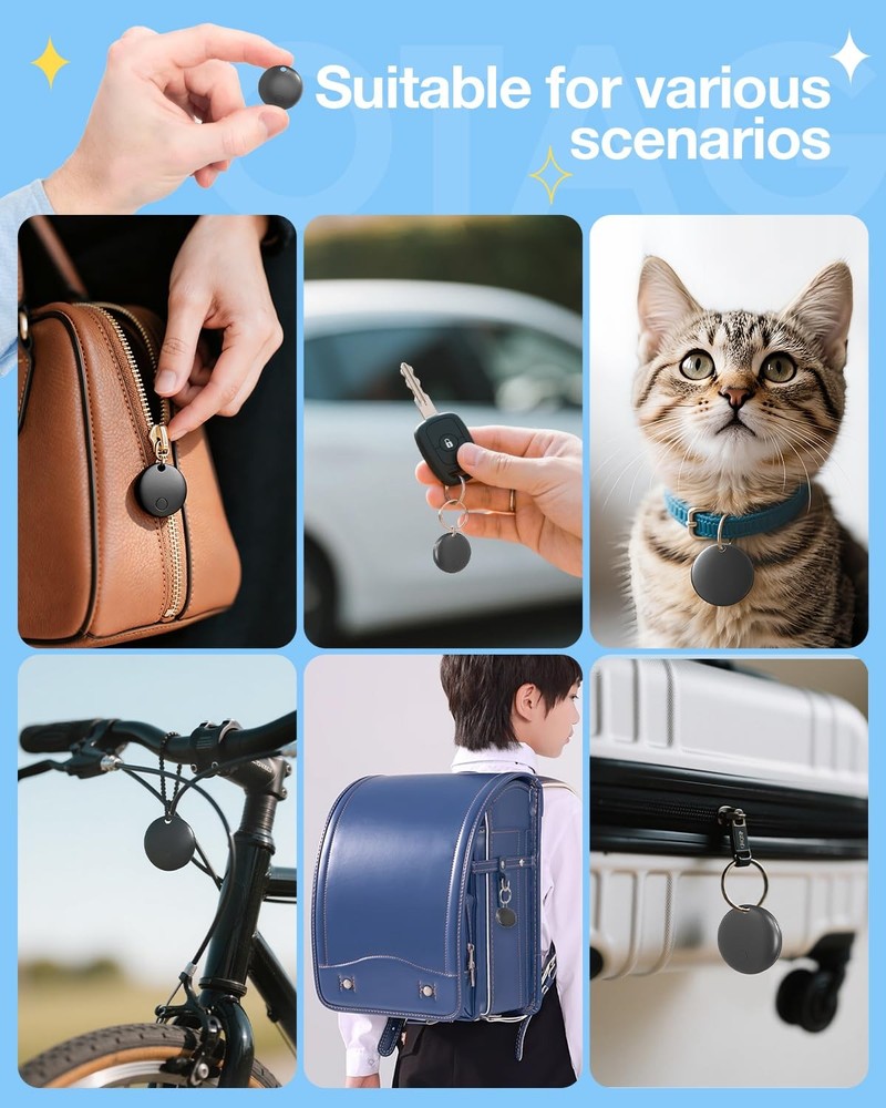 Air Tags for Android,Air Tags-4 Pack Android,2 Year Battery Life,Air Tracker ...