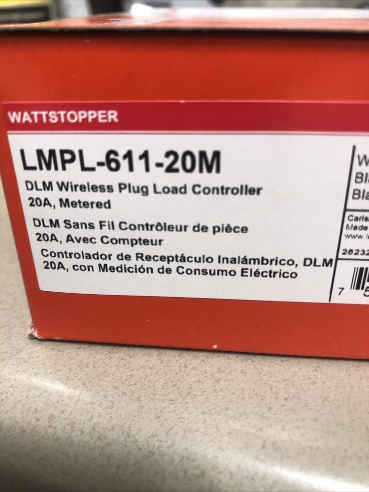 LEGRAND WATTSTOPPER LMPL-611-20M WIRELESS PLUG LOAD CONTROLLER