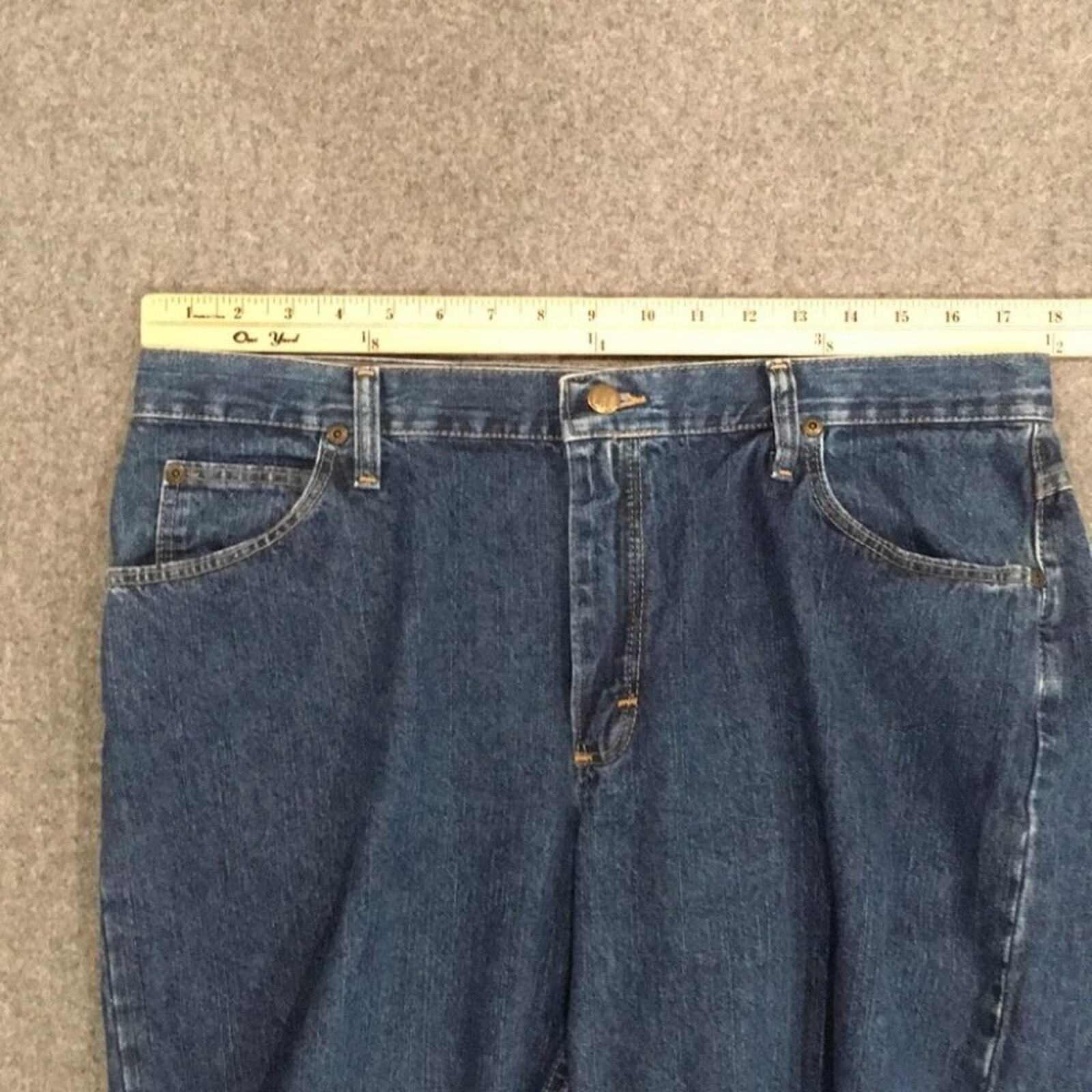 Wrangler Blues Women’s Sz 14x32 Denim High Rise Jeans 100% Cotton