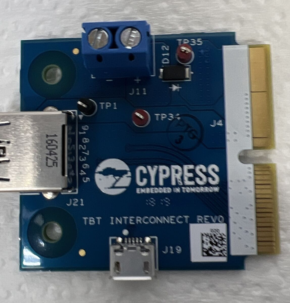 1PC Cypress TBT INTERCONNECT REV0