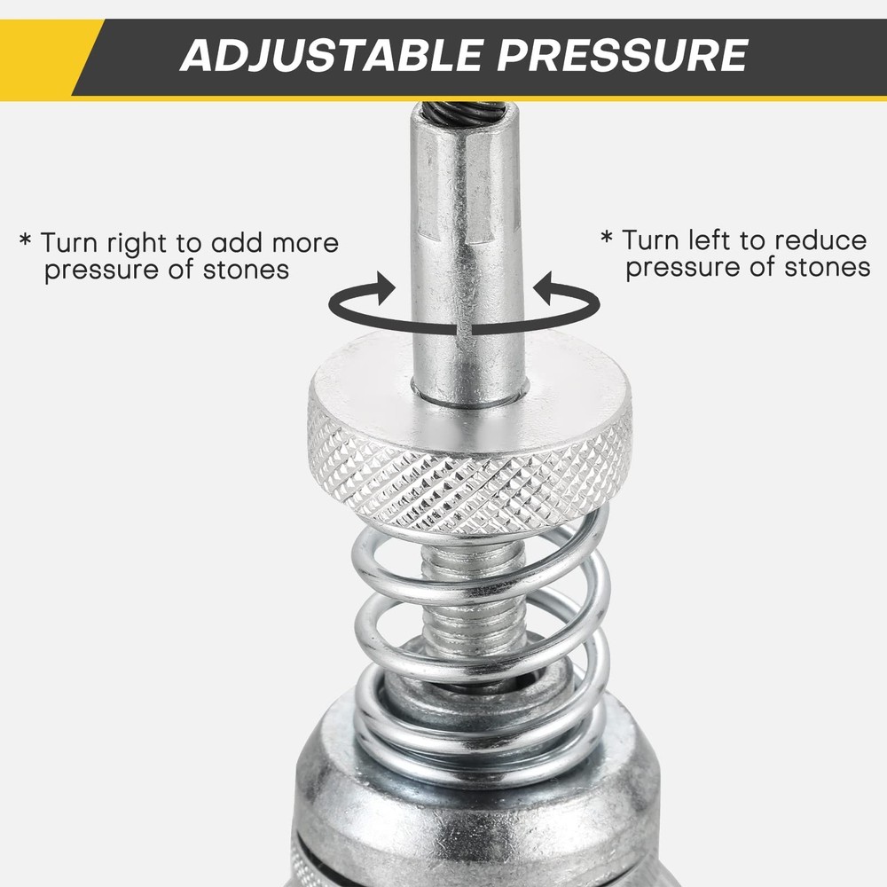 Engine Cylinder Hone Tool | 2" to 7" Diameter Diameter Adjustable Deglazer wi...