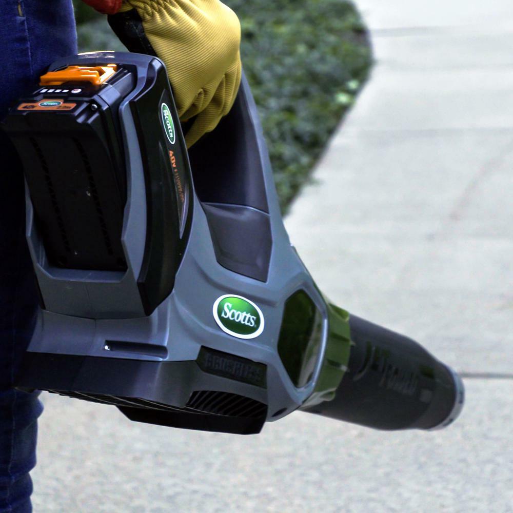 Scotts 40 Volts Cordless Handheld Leaf Blower & String Trimmer Combo