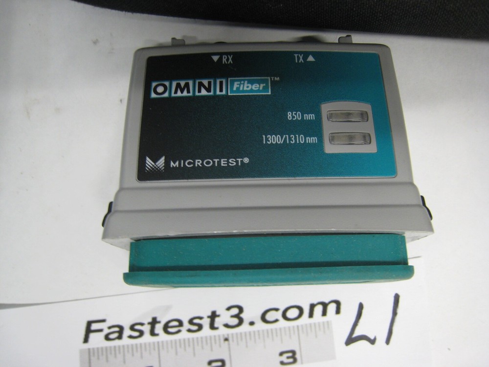 Fluke Networks Microtest OMNIScanner Cat6 Cat5e Digital Cable Analyzer