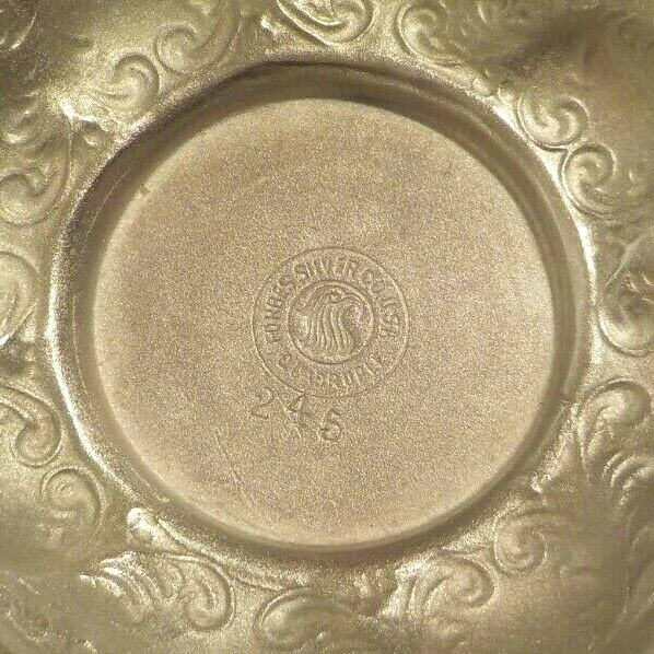 19th C. 4-Pc. Forbes Silver Plate Embossed Tea/Coffee Service