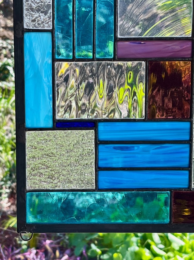 stained glass panel window
