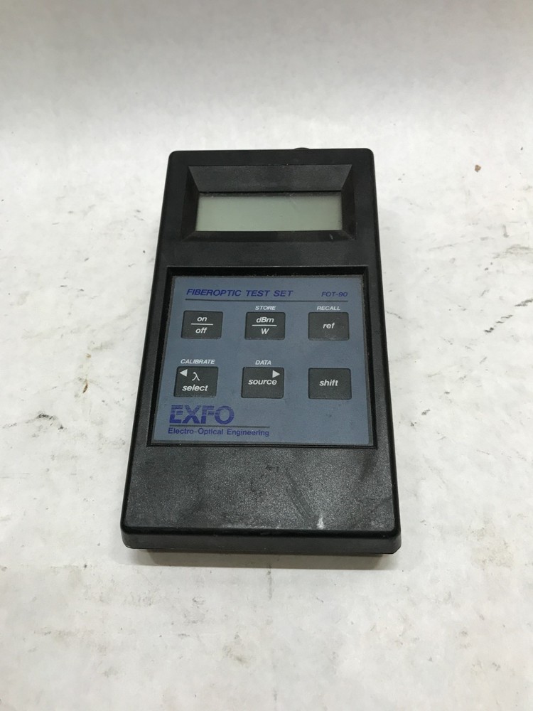 EXFO Electro-Optical Engineering Fiberoptic Test Set FOT-90 UNTESTED AS IS! - DW