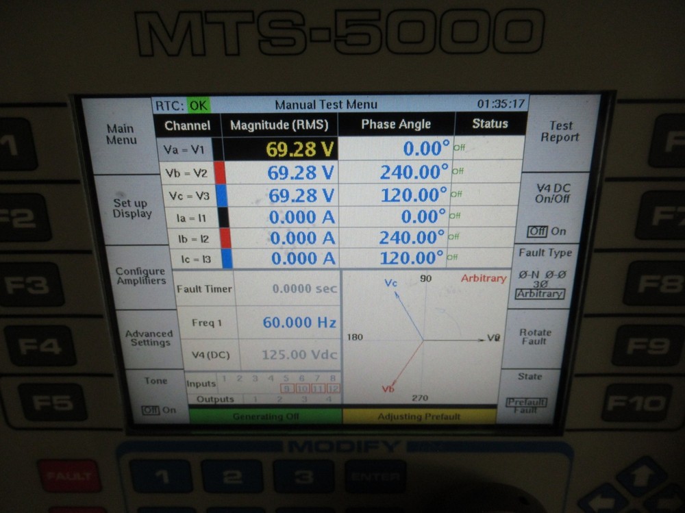 Manta MTS-5000 3-Phase Protective Relay Test System Doble CALIBRATED Guaranteed