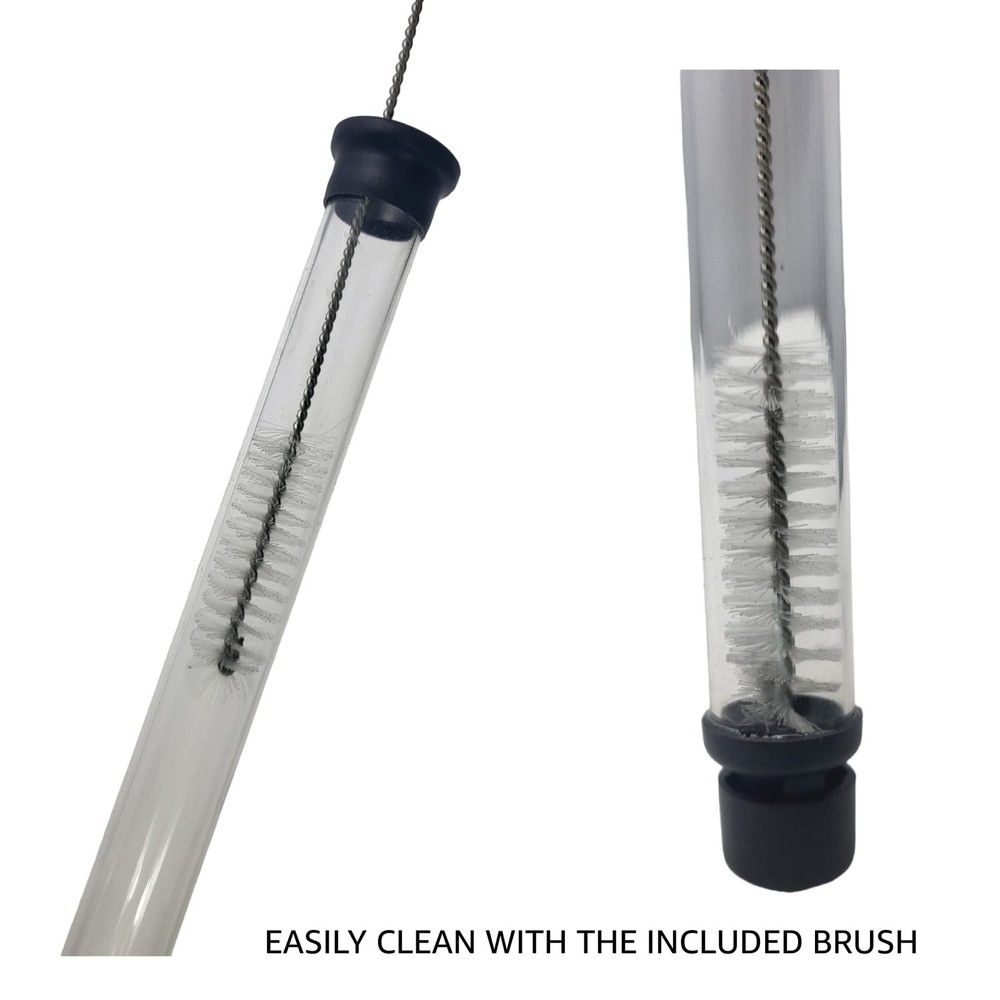 Fermtech Regular Deluxe Siphon Homebrew Kit, Auto-Siphon #9515, Clear