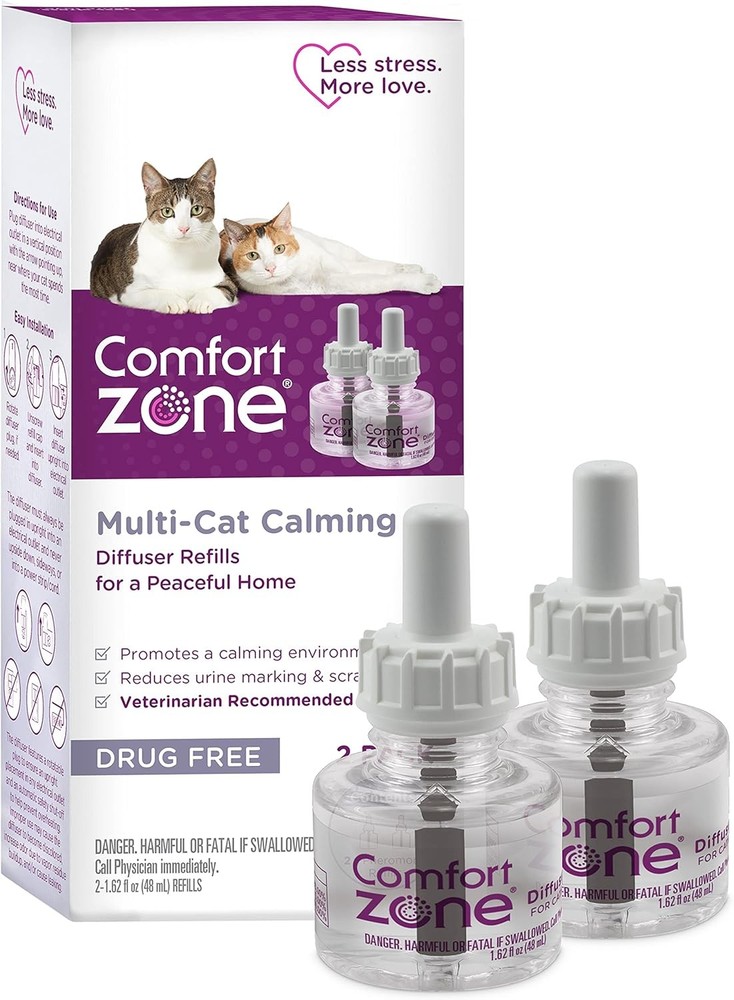 Multi Cat Calming Diffuser Refill 6 Pack – Cat Calming Pheromone Refills