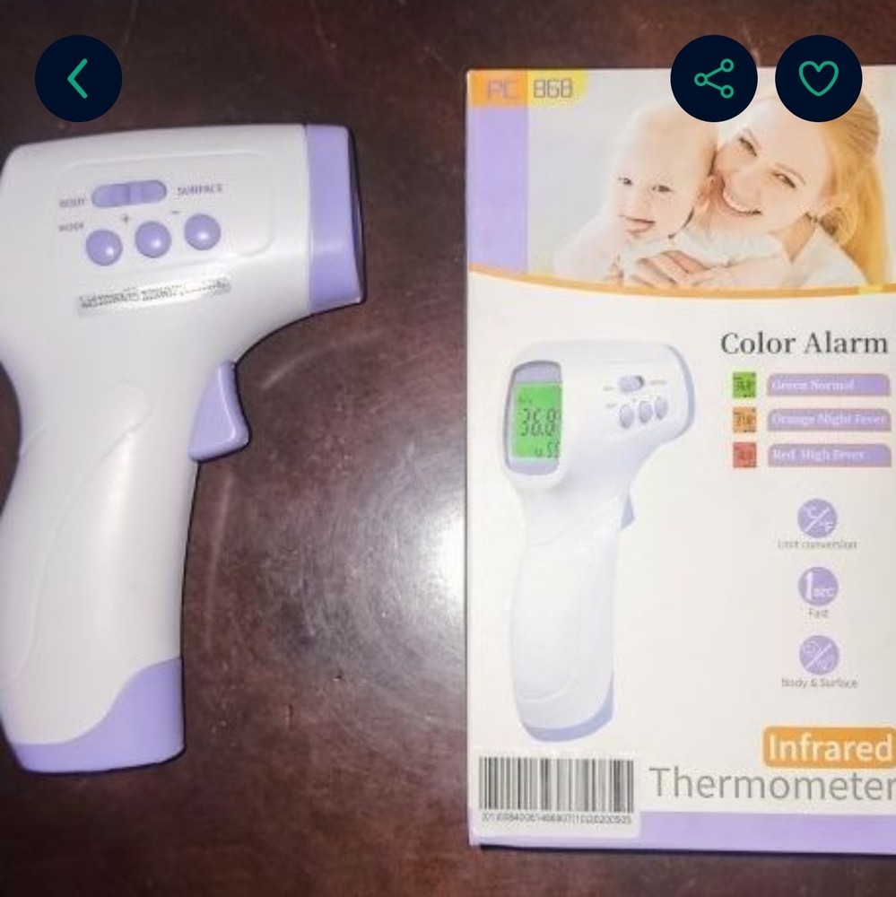 Touchless Infrared Thermometers