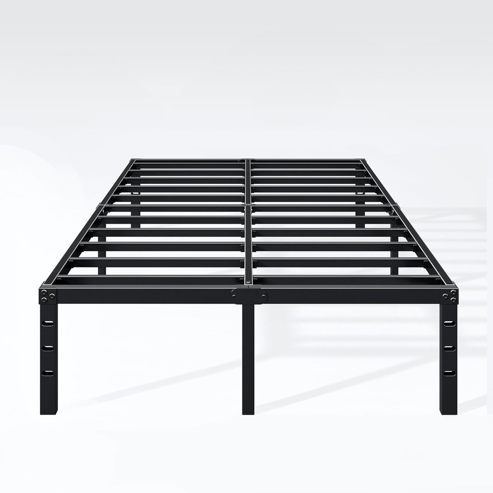 18 Inch Full Bed Frame Sturdy Metal Platform Full Size No Box Spring Needed