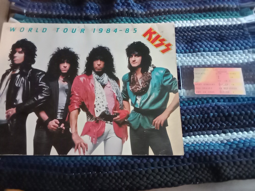 Kiss 💋 Ticket Stub History 🎸 Animalize Tour 11-24-84, New Haven Conn👀