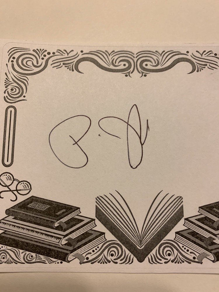 Pam Jenoff Author Signed Bookplate Autographed New