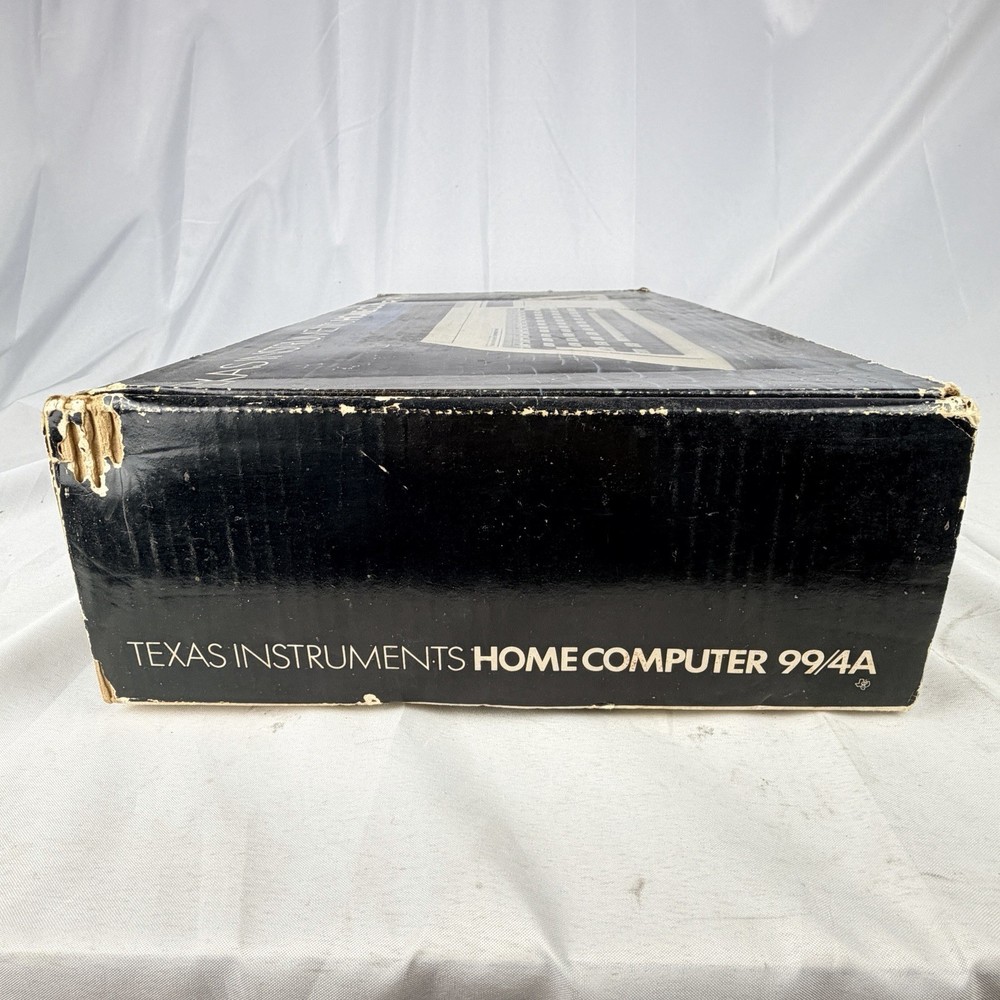Texas Instruments TI-99/4A Computer New Old Stock Open Box Sealed Inside