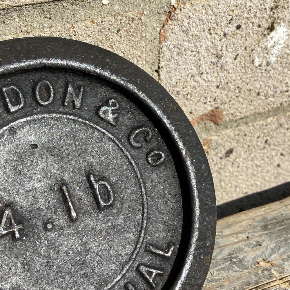 Vintage E. Sheldon & Co Imperial Weights Beautiful Rare 4 LB
