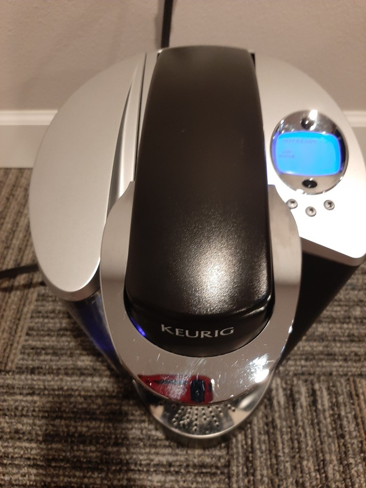 keurig b60 coffee maker Black And Silver Coffee Pod Maker