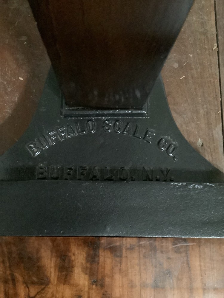 Buffalo Scale Co. Dairy Scale Restored