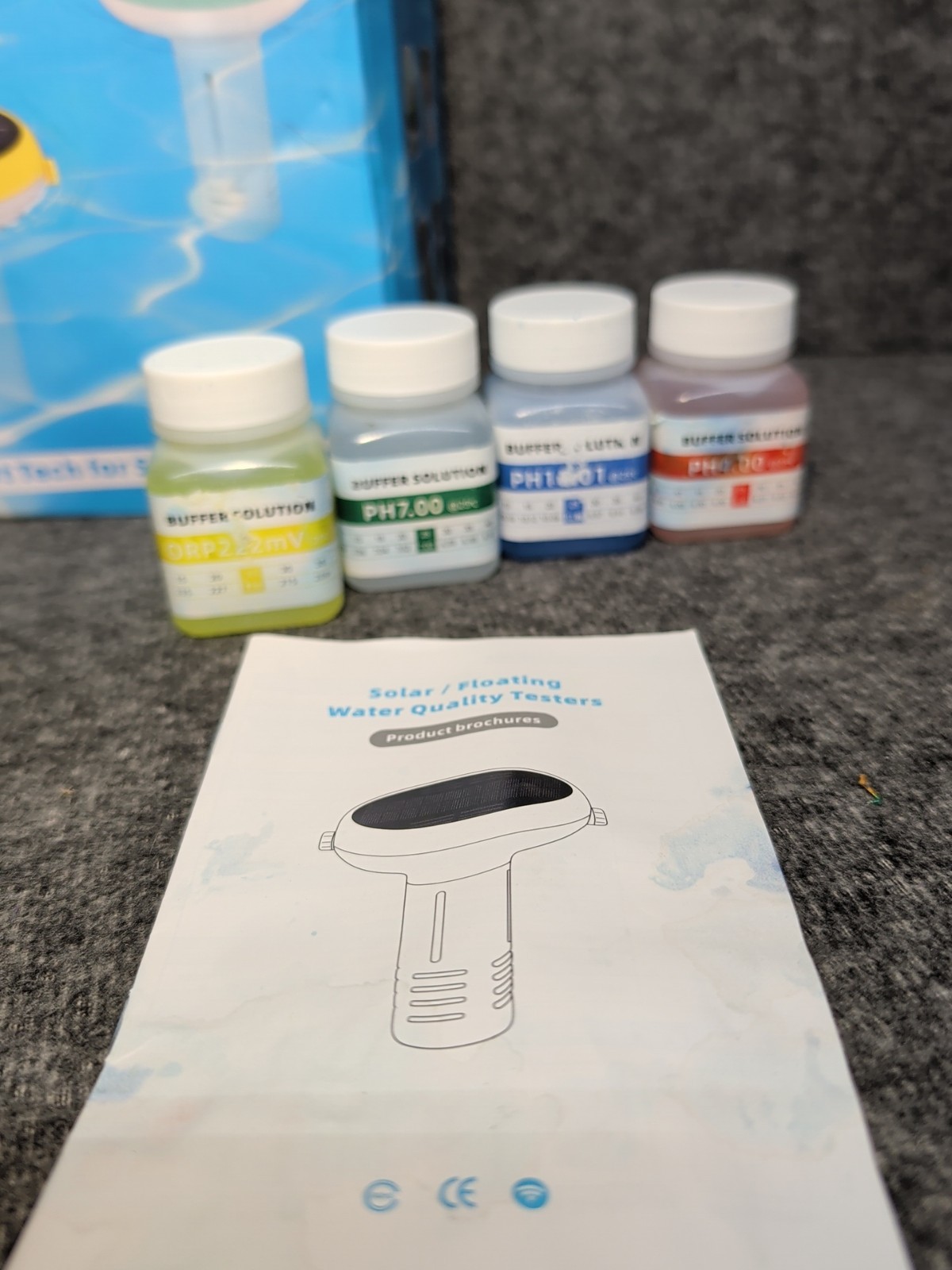 Solar & WiFi Digital Pool Water Tester Smart Floating Monitor - Spa & Hot Tub